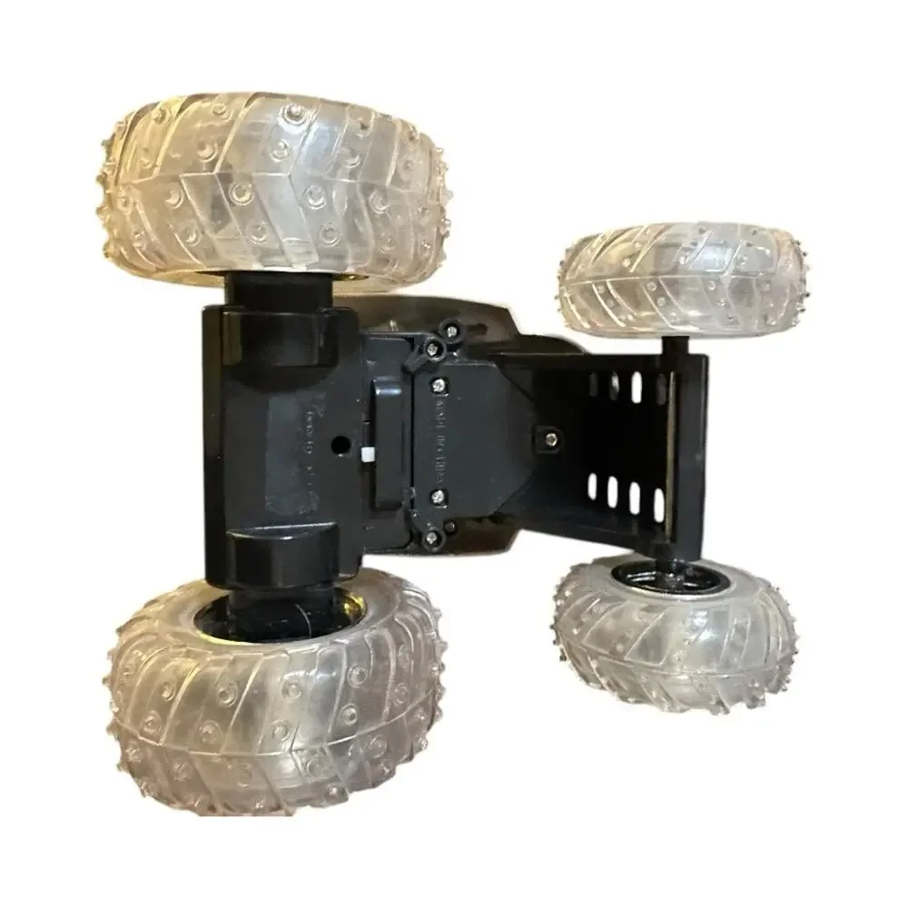Silver and Black Remote-Controlled Monster Truck